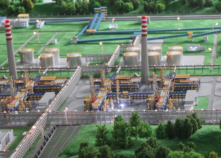 鹤壁石化区模型